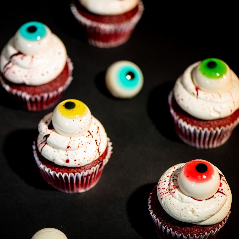 Bloody Eyeball Horror Cupcakes - Sweet E's Bake Shop - The Cupcake Shop