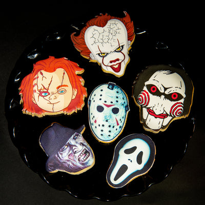 Halloween Horror Movie Cookies - Sweet E's Bake Shop - Sweet E's Bake Shop