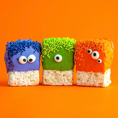 Monster Rice Krispie Treats - Sweet E's Bake Shop - Sweet E's Bake Shop