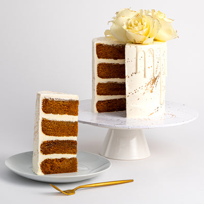 Pumpkin Spice Cake - Sweet E's Bake Shop - The Cake Shop