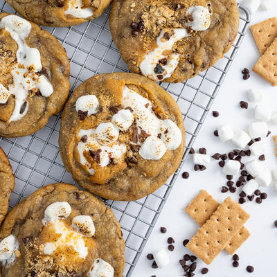 S'more Stuffed Cookie - Sweet E's Bake Shop - Sweet E's Bake Shop