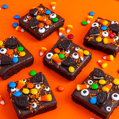 Spooky Eyed Halloween Brownies - Sweet E's Bake Shop - Sweet E's Bake Shop
