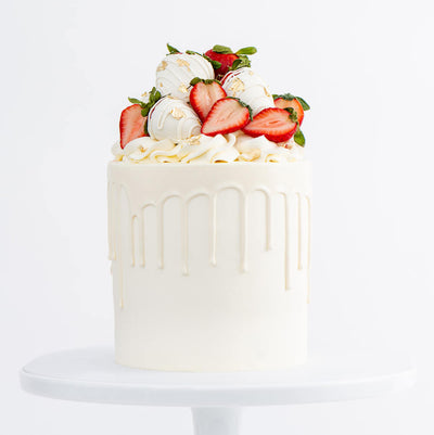 Strawberry Shortcake Cake - Sweet E's Bake Shop - The Cake Shop
