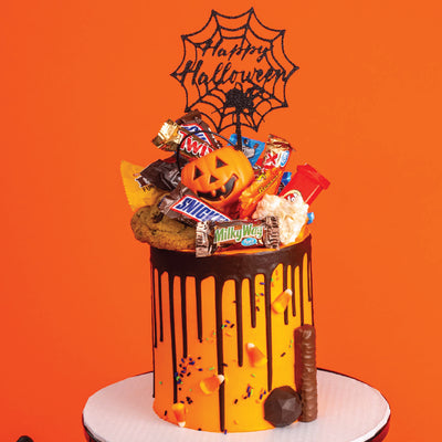Halloween Candy Cake - Sweet E's Bake Shop - The Cake Shop