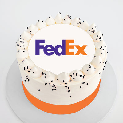 Halloween Logo Classic Cake