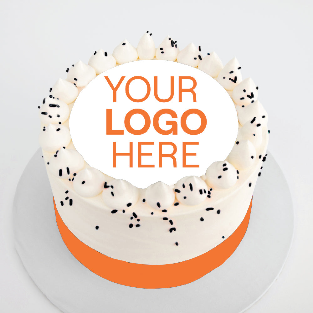 Halloween Logo Classic Cake