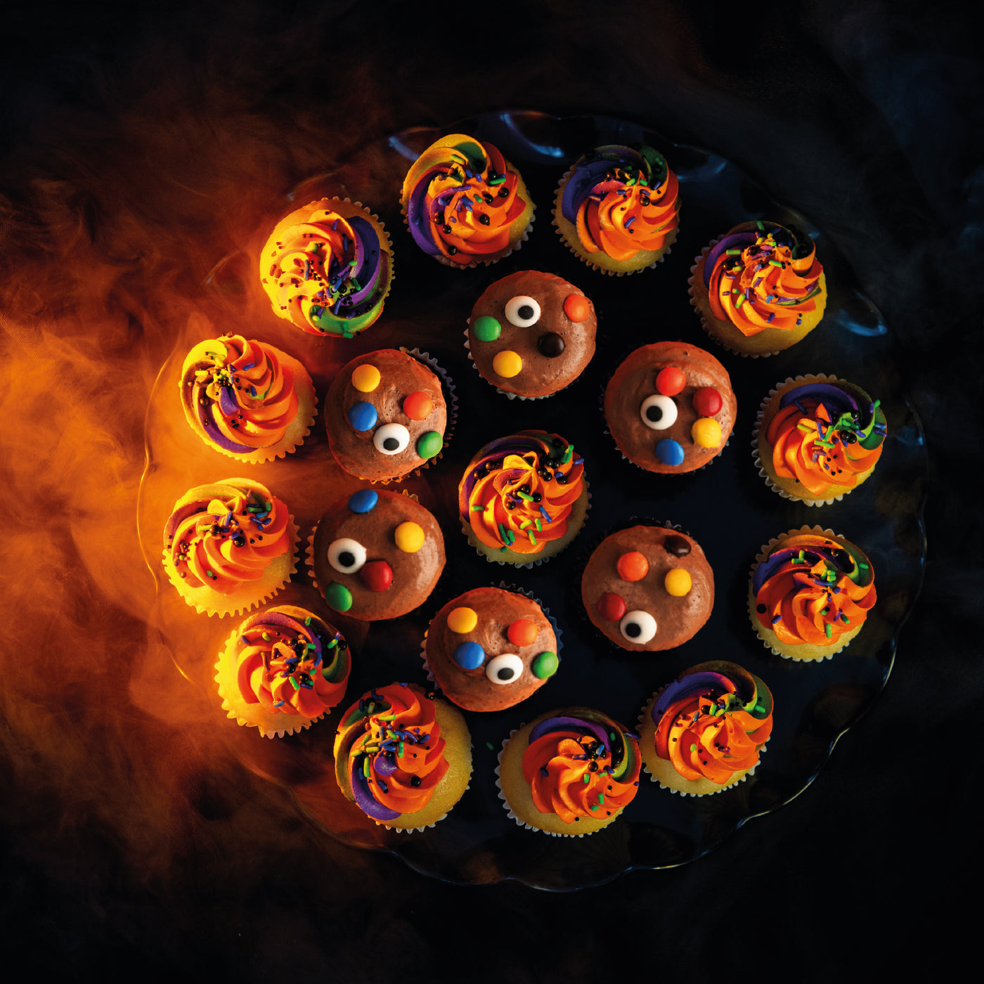 Mini Halloween Cupcakes