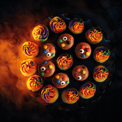 Mini Halloween Cupcakes