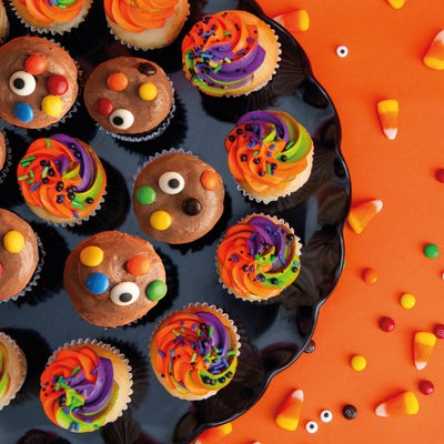 Mini Halloween Cupcakes