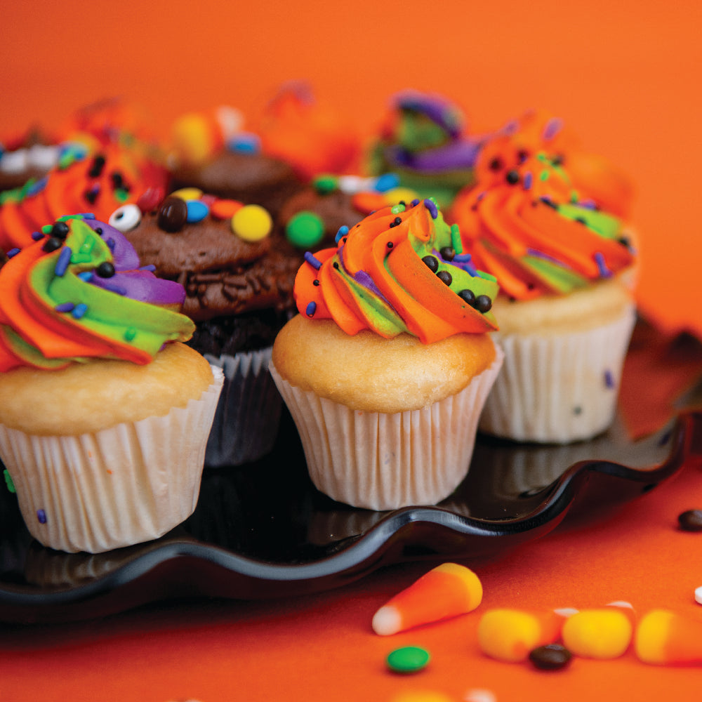 Mini Halloween Cupcakes - Sweet E's Bake Shop - The Cupcake Shop