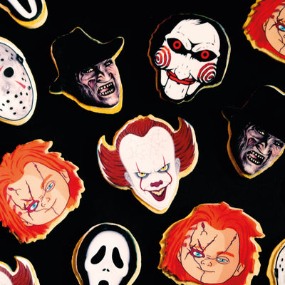 Halloween Horror Movie Chraracter Cookies