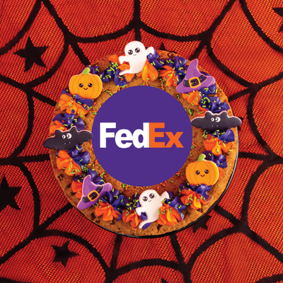 Halloween Logo Cookie Cake | Upload Your Artwork - Sweet E's Bake Shop - The Cake Shop