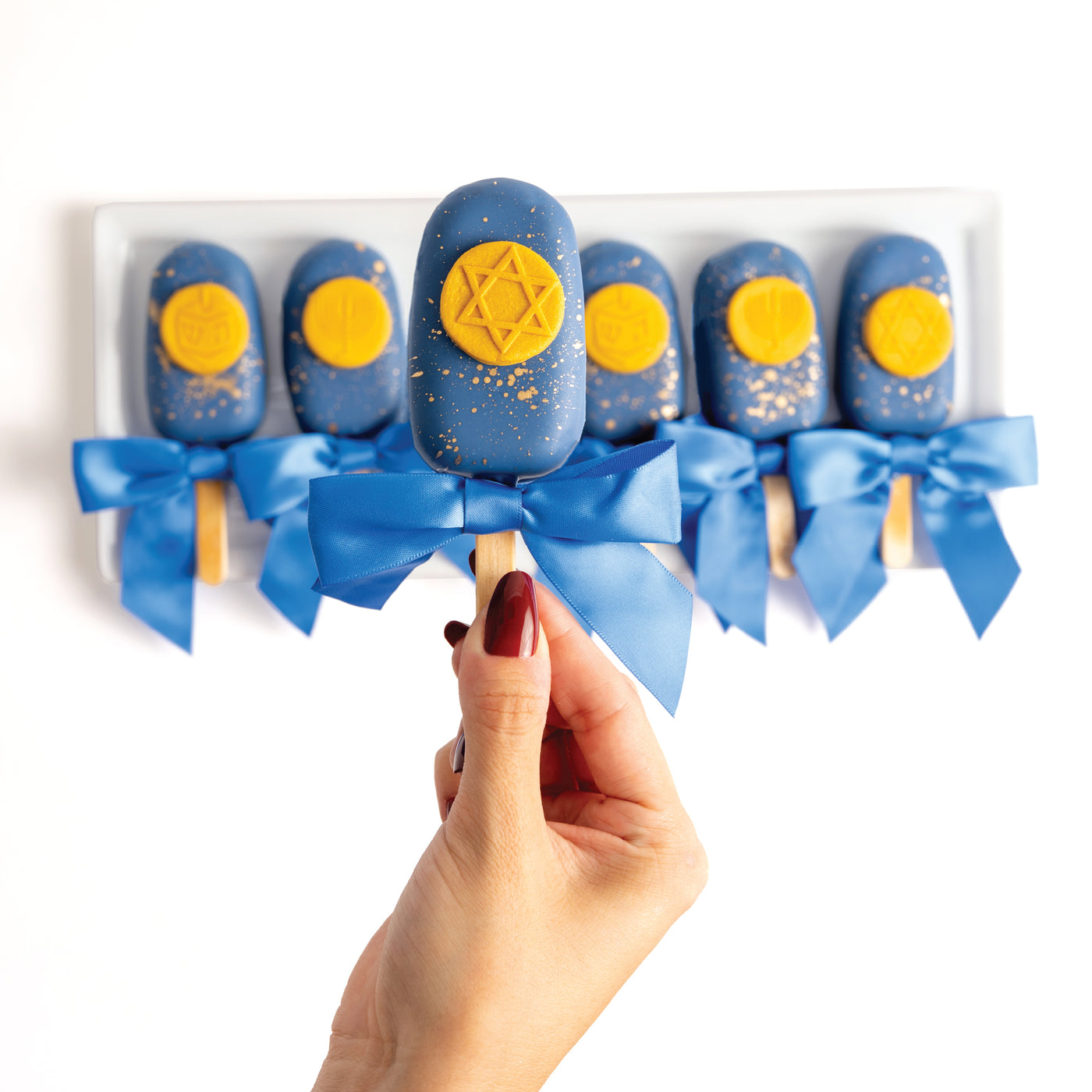 Hanukkah Cakesicles