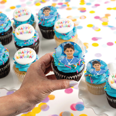 Birthday Boy Cupcakes Gift Box | Upload Your Artwork