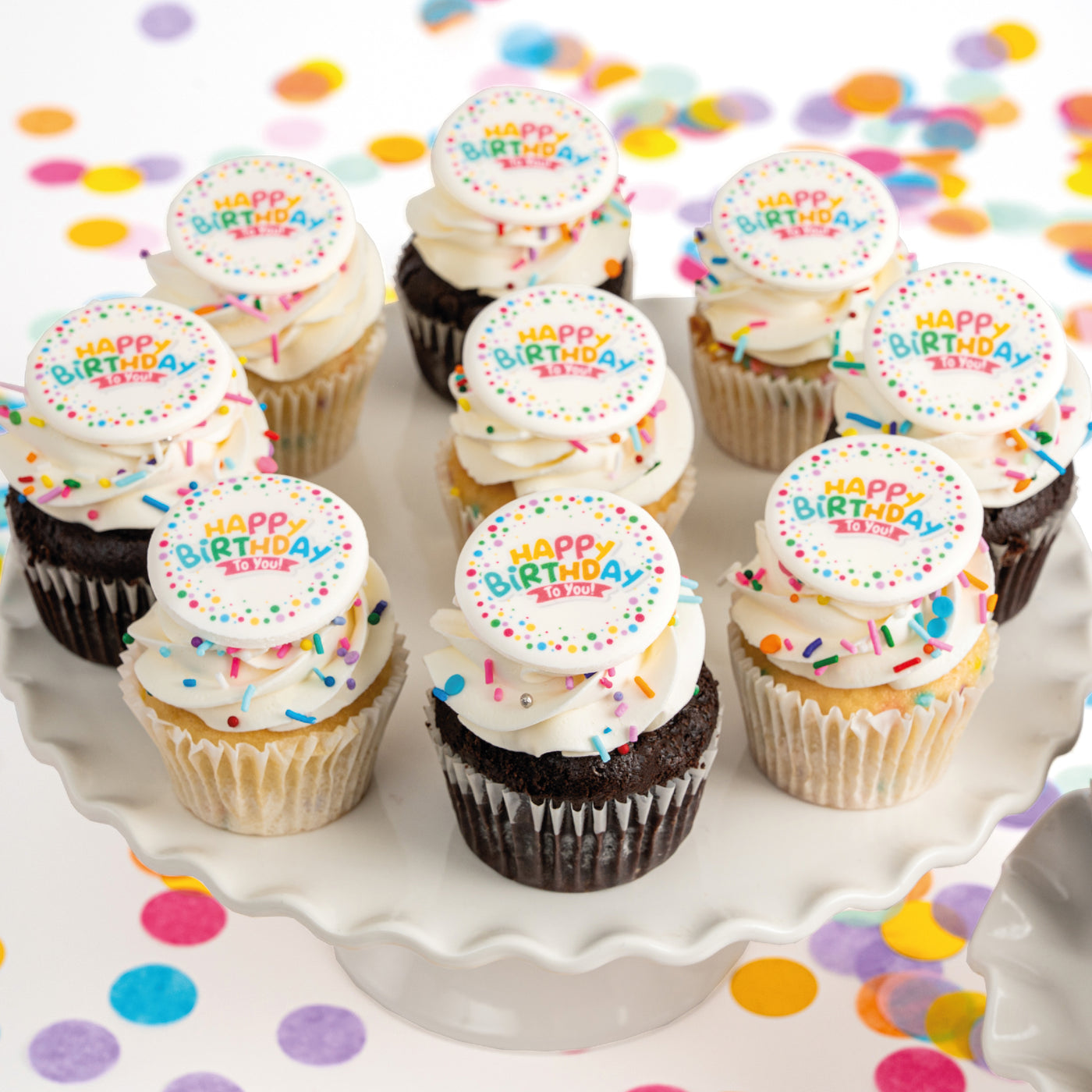 Happy Birthday Cupcakes
