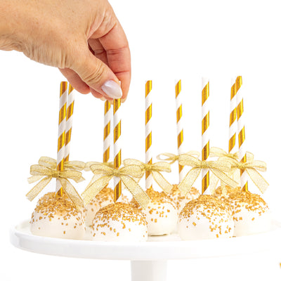 Happy New Year Cake Pops - Sweet E's Bake Shop - Sweet E's Bake Shop