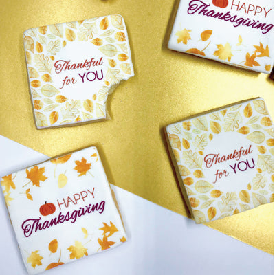Happy Thanksgiving Cookies | Custom Order - Sweet E's Bake Shop - Sweet E's Bake Shop