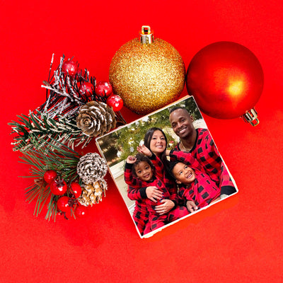 Holiday Family Photo Cookies - Sweet E's Bake Shop - Sweet E's Bake Shop