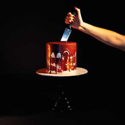 Bloody Knife Horror Cake