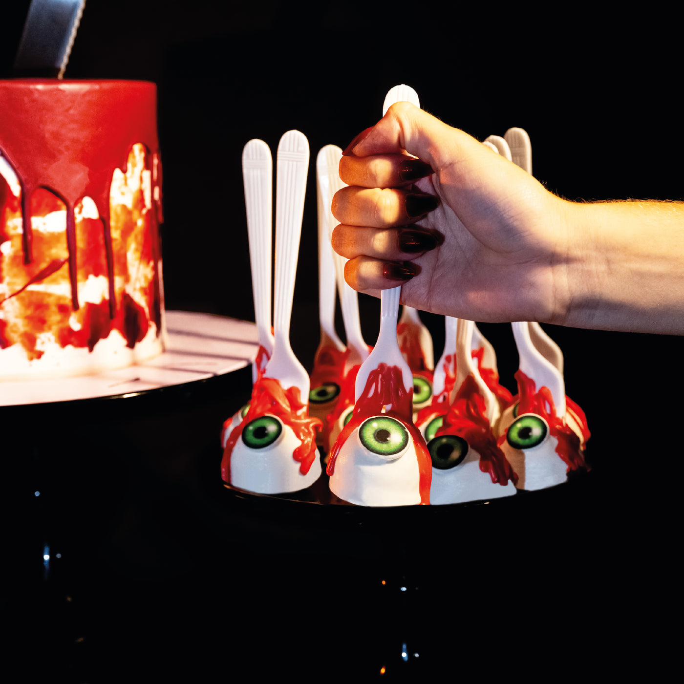 Eyeball Cake pops