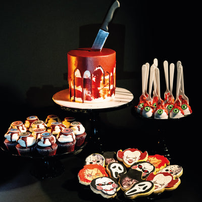 Halloween Horror Cakes, Cookies, Cupcakes