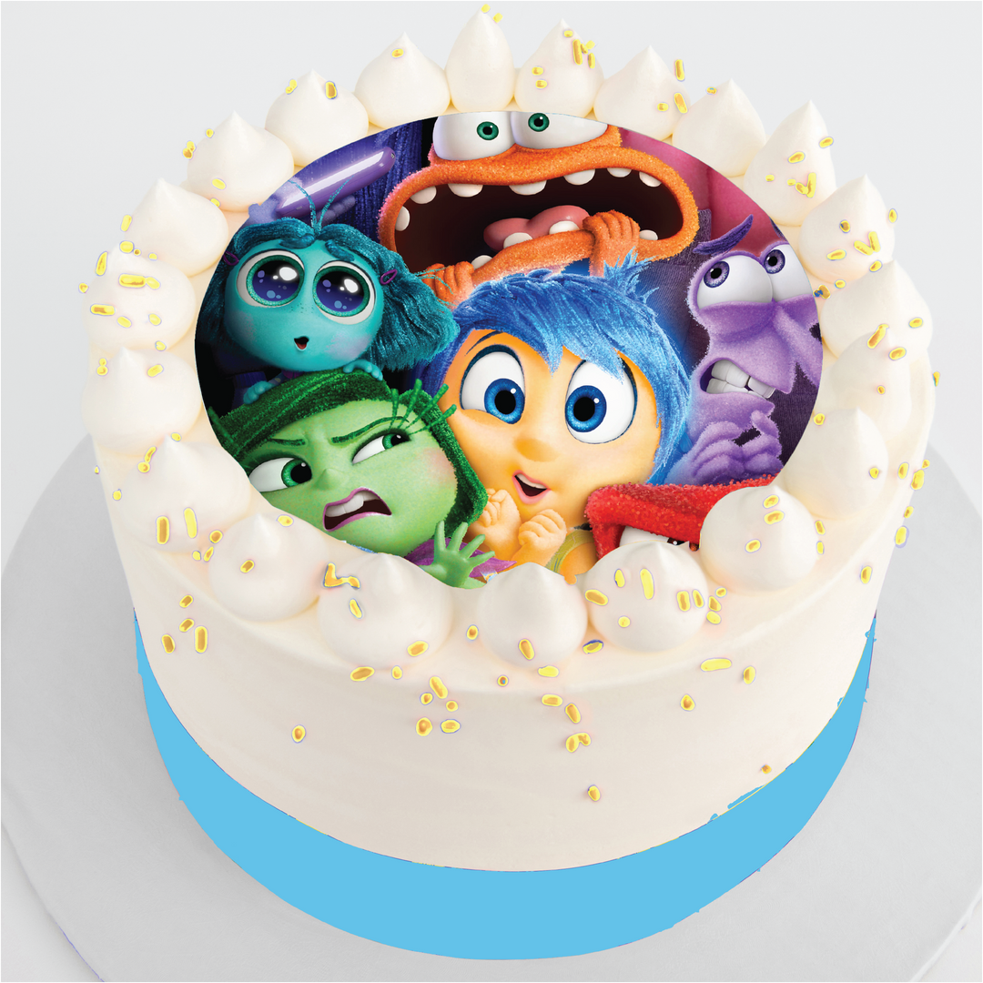 Custom Inside Out Cake Custom Inside Out Cake