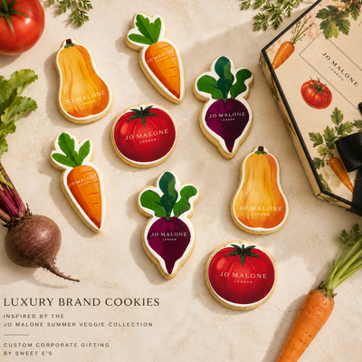 Custom Shaped Corporate Cookies