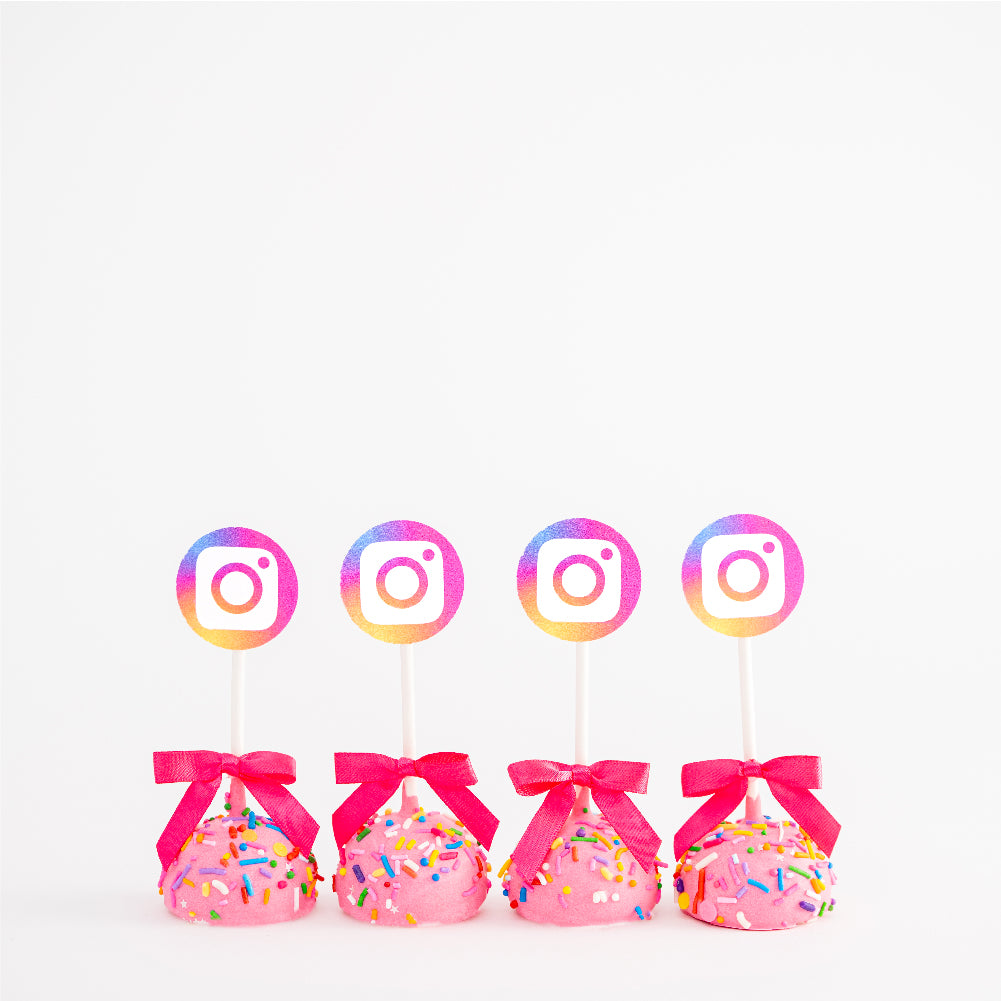 Custom Logo Cake Pops | Upload Your Artwork - Sweet E's Bake Shop - Sweet E's Bake Shop