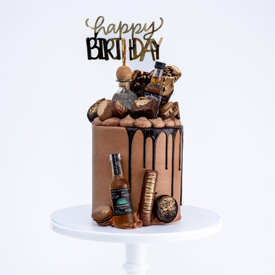 Man Liquor Bottle Cake - Sweet E's Bake Shop - The Cake Shop