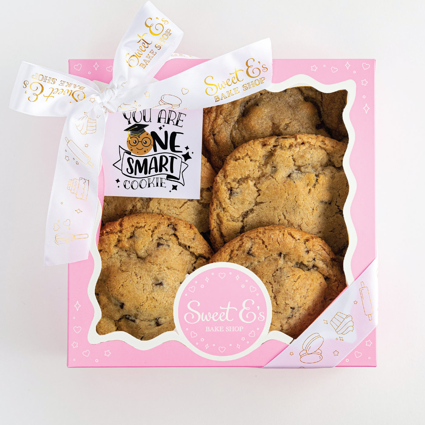 Graduation One Smart Stuffed Cookie Gift Box