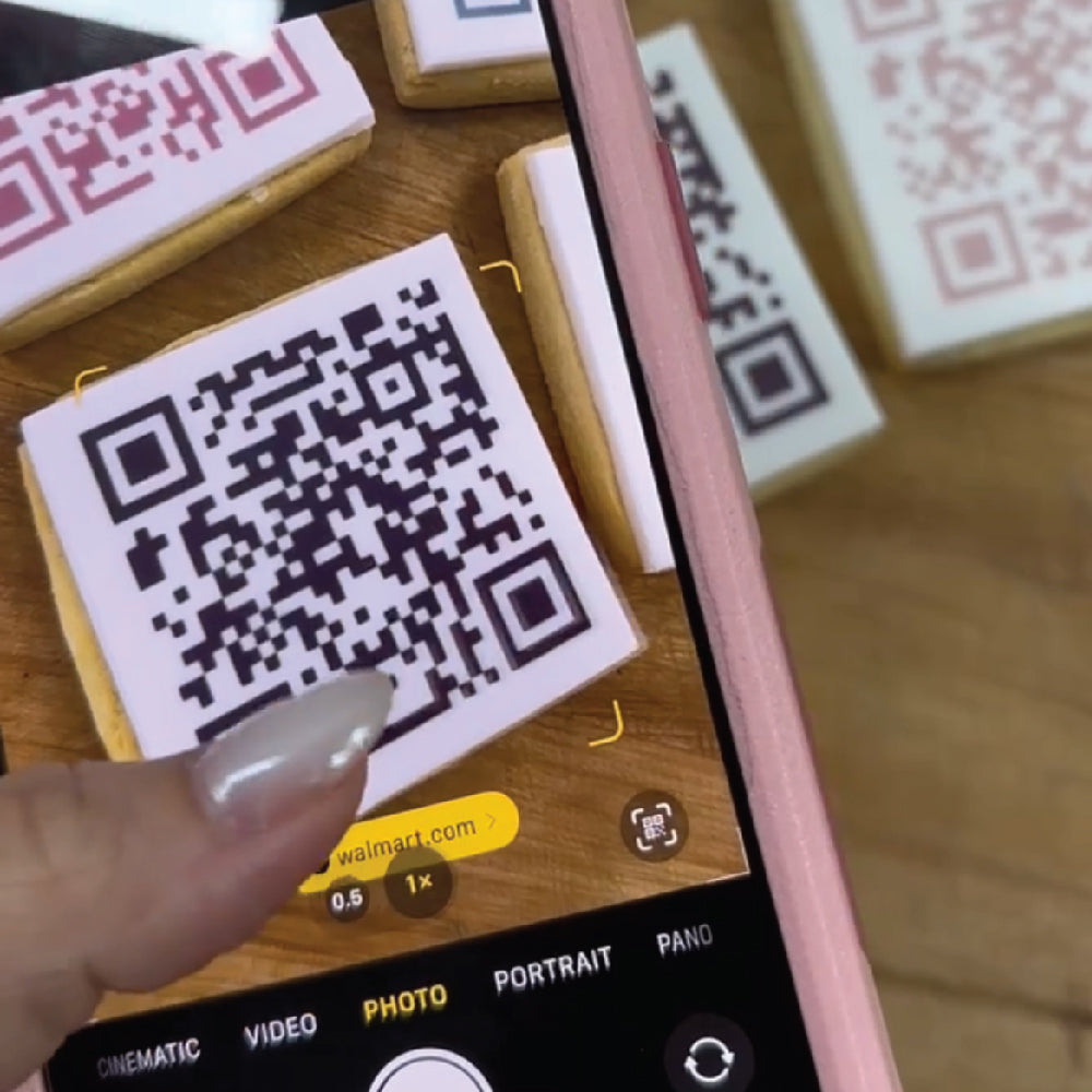 QR Code Cookies - Bulk | Upload Your Artwork
