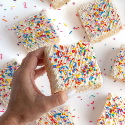 Rainbow Marshmallow Bliss Rice Krispie Treats