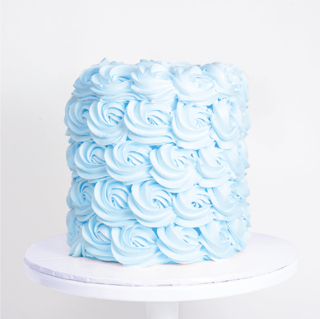 Rosette Cake  | Choose Your Color - Sweet E's Bake Shop - The Cake Shop