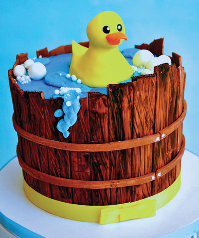 Rubber Duck Bath Cake - Sweet E's Bake Shop - The Cake Shop