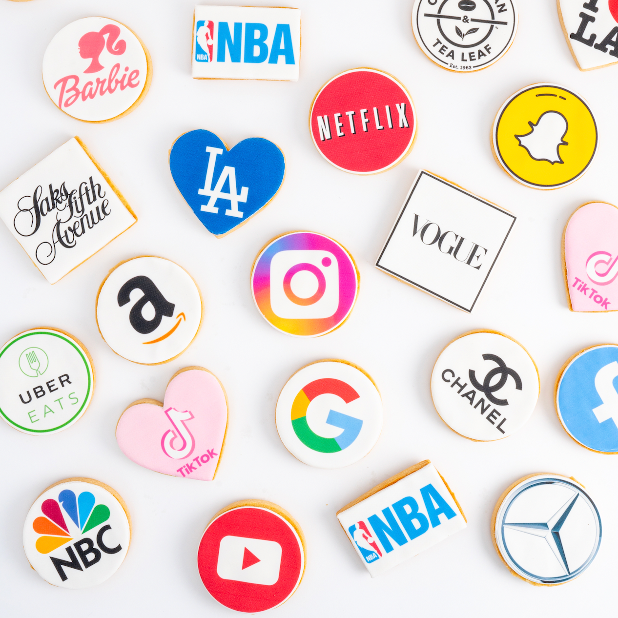 Logo Cookies - Bulk  | Upload Your Artwork - Sweet E's Bake Shop - The Cookie Shop