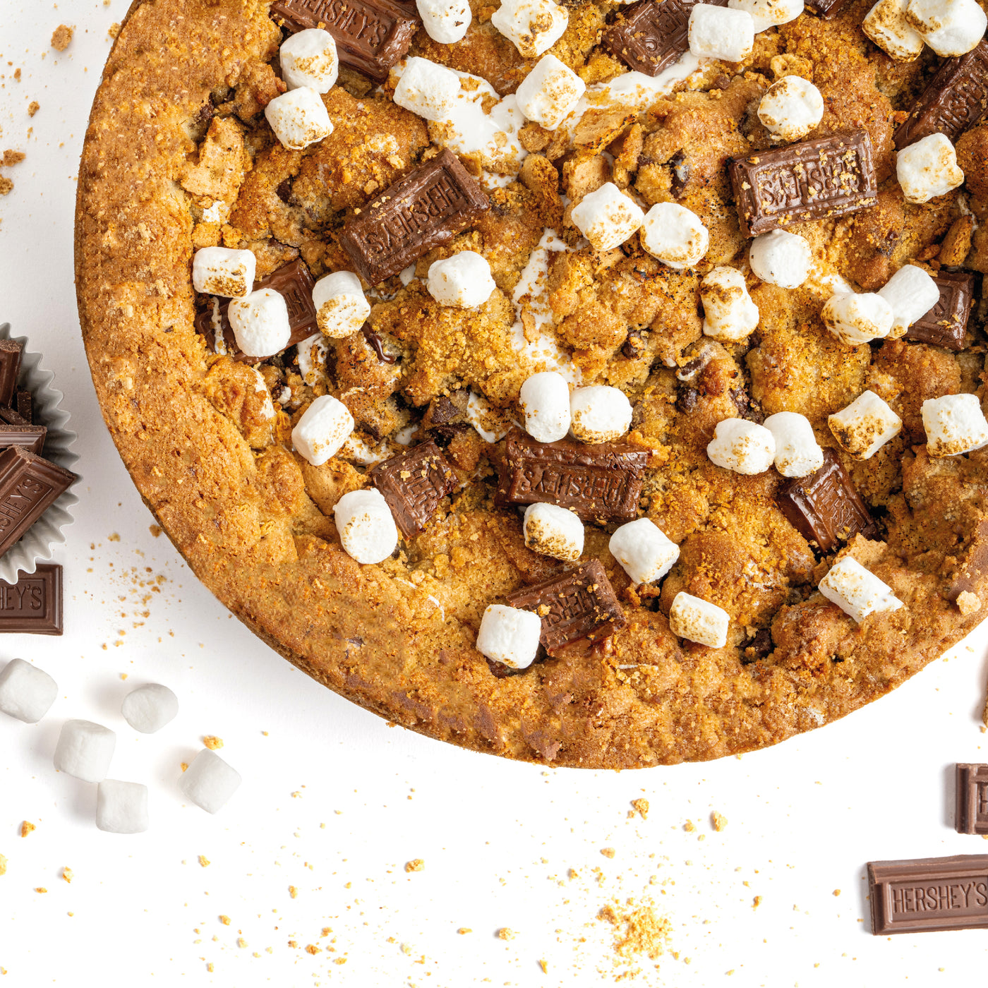 S'more Cookie Cake