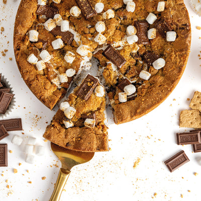 S'more Cookie Cake