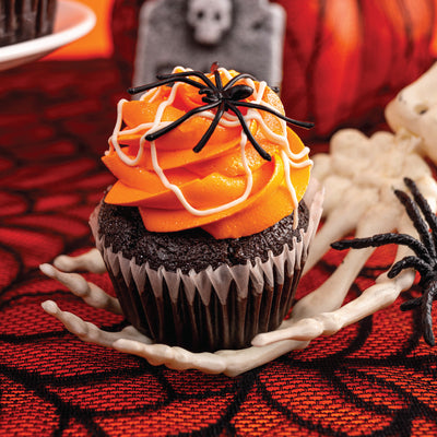 Spooky Spider Web Cupcakes - Sweet E's Bake Shop - The Cupcake Shop