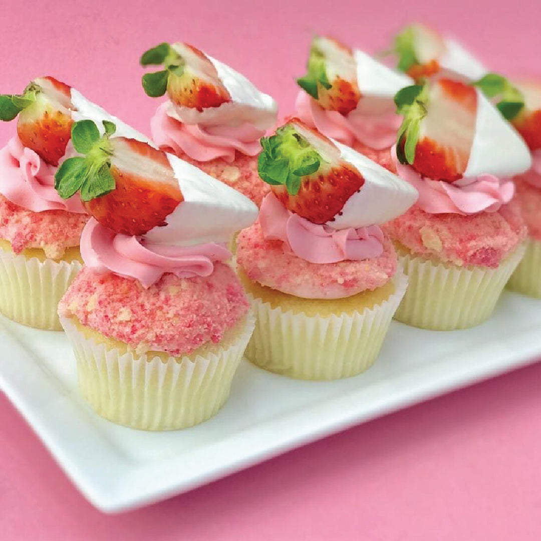 Strawberry Shortcake Cupcakes - Sweet E's Bake Shop - The Cake Shop