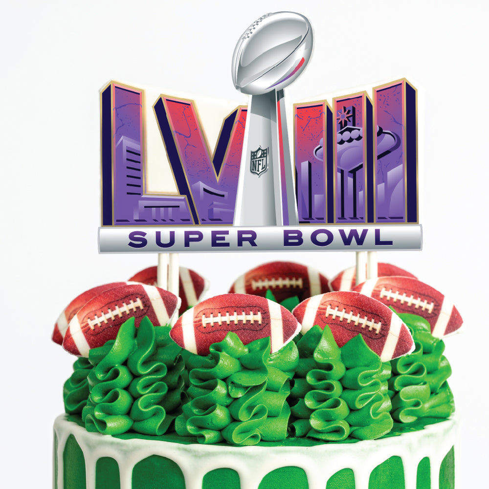 Super Bowl Signature Cake - Sweet E's Bake Shop - The Cake Shop