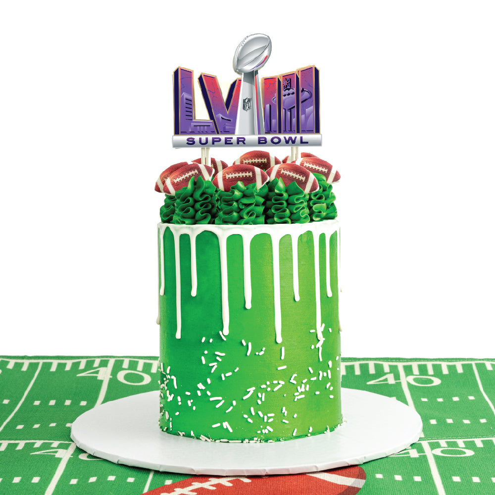 Super Bowl Signature Cake - Sweet E's Bake Shop - The Cake Shop