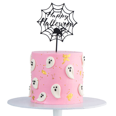 Glam Ghost Cake | Choose Your Color - Sweet E's Bake Shop - The Cake Shop