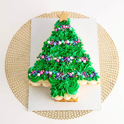 Christmas Tree Cake - Sweet E's Bake Shop - Sweet E's Bake Shop