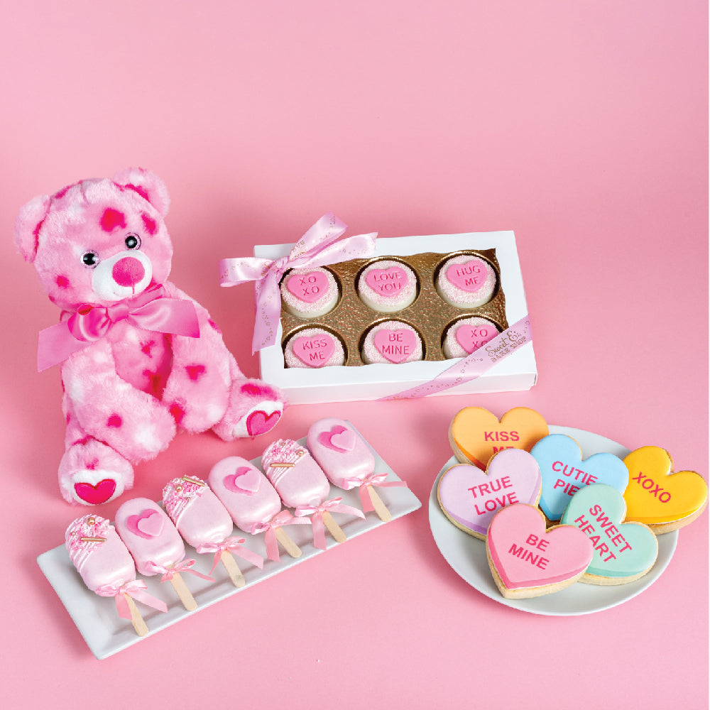My Sweet Valentine Gift Bundle - Sweet E's Bake Shop - The Cake Shop