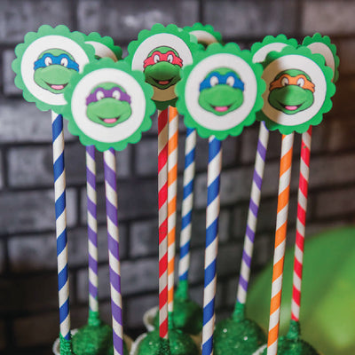 TMNT Cake Pops - Sweet E's Bake Shop - The Cake Shop