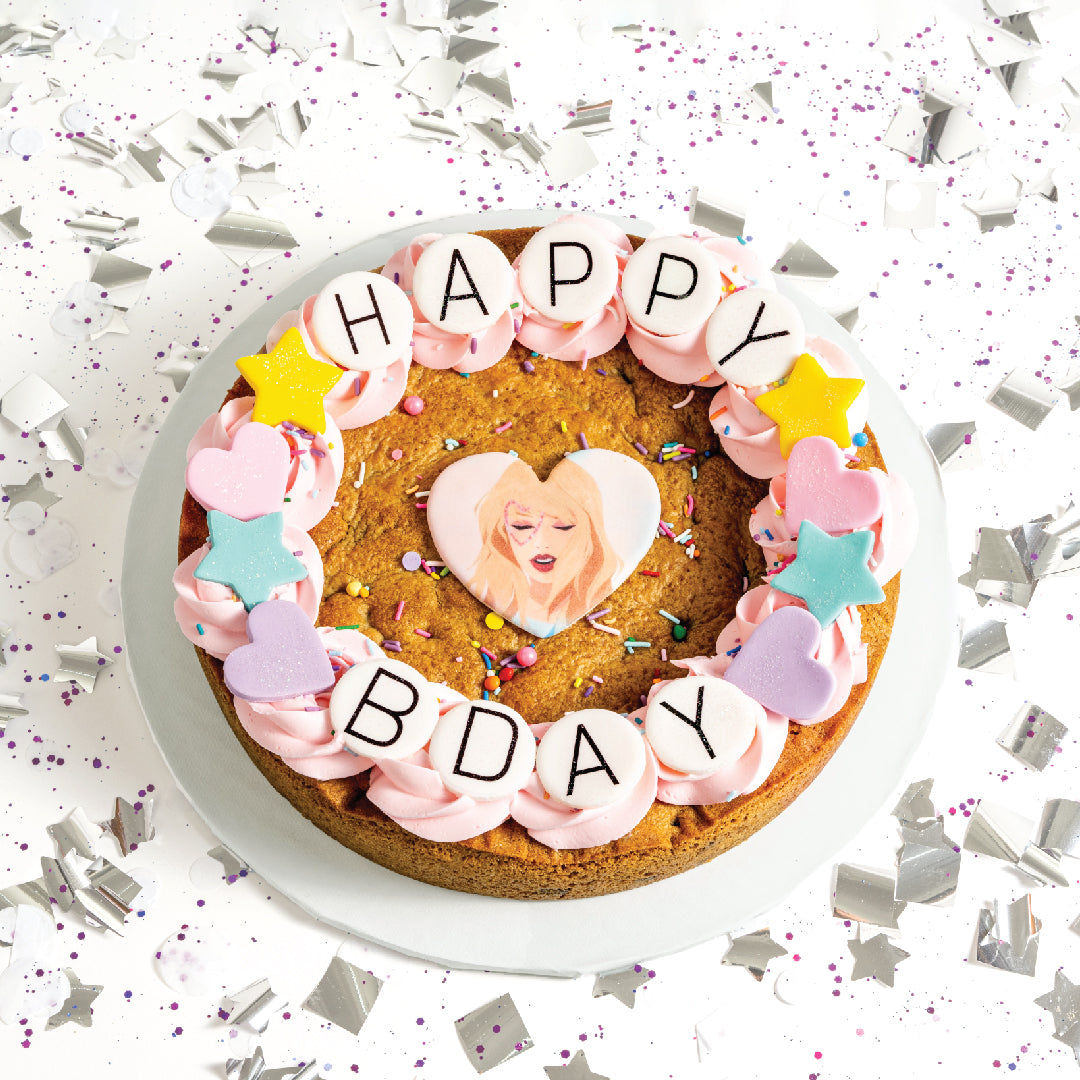 Taylor Friendship Bracelet Cookie Cake - Sweet E's Bake Shop - The Cake Shop