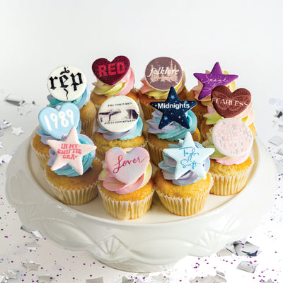 Taylor Swift Era Cupcakes - Sweet E's Bake Shop - The Cupcake Shop