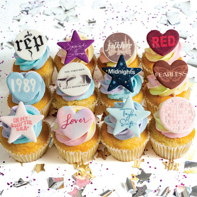 Taylor Swift Era Cupcakes - Sweet E's Bake Shop - The Cupcake Shop