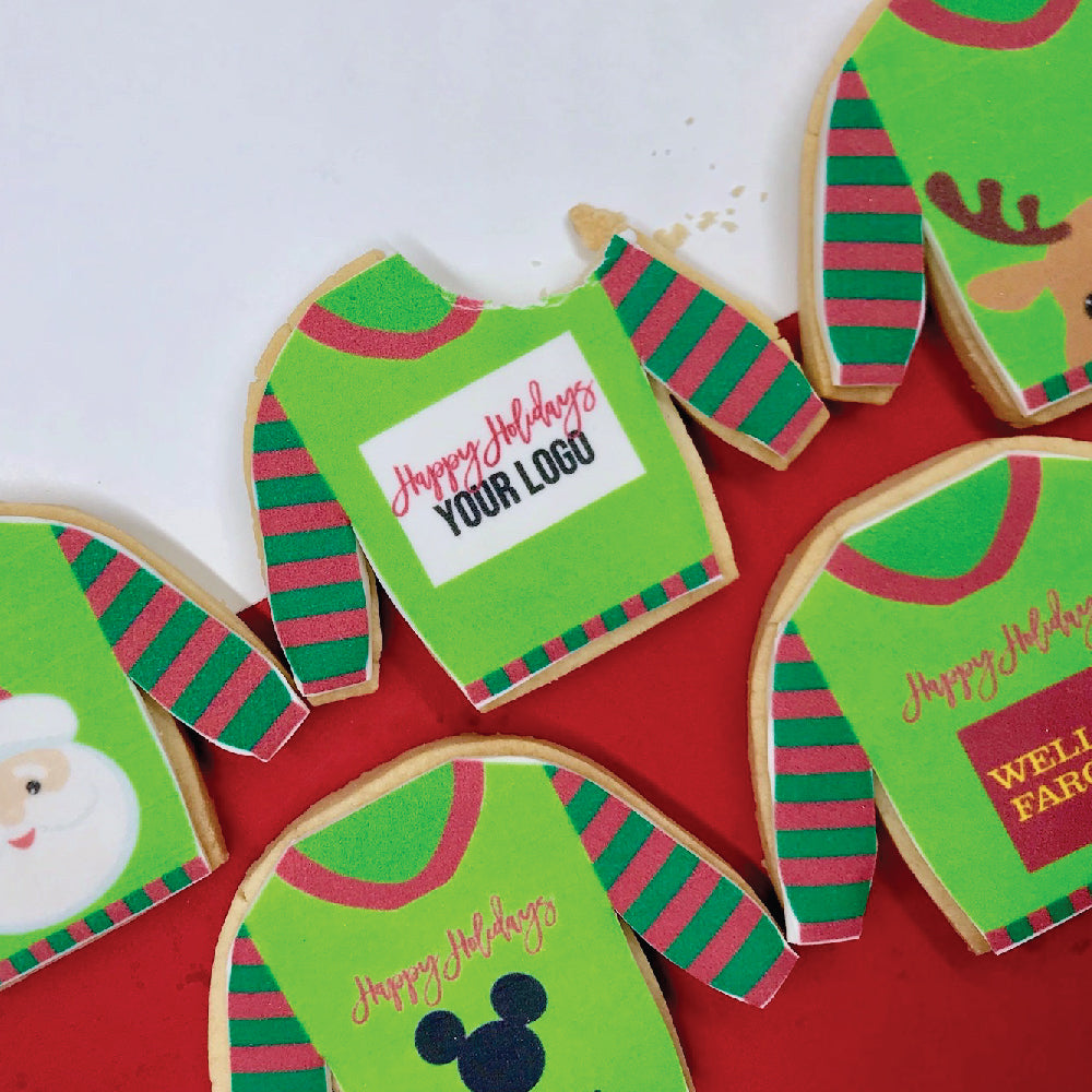 Ugly Sweater Christmas Cookies | Custom Order - Sweet E's Bake Shop - Sweet E's Bake Shop