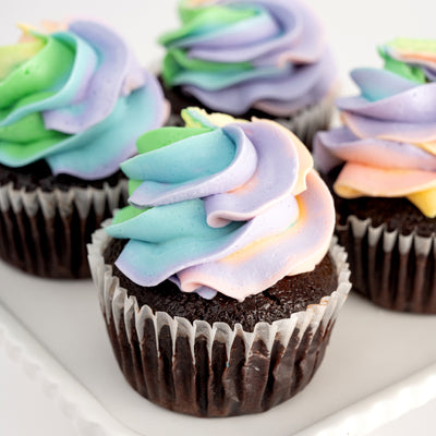 Gluten-Free Cupcakes | Custom Color - Sweet E's Bake Shop - The Cupcake Shop